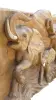 Product image 4 of the product “Wooden elephant relief. Approx. 271 cm Length, 96 cm Height ”